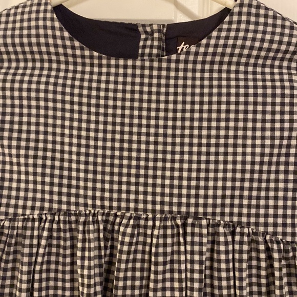 Yea brand long sleeve checkered dress for girls. - Picture 2 of 5